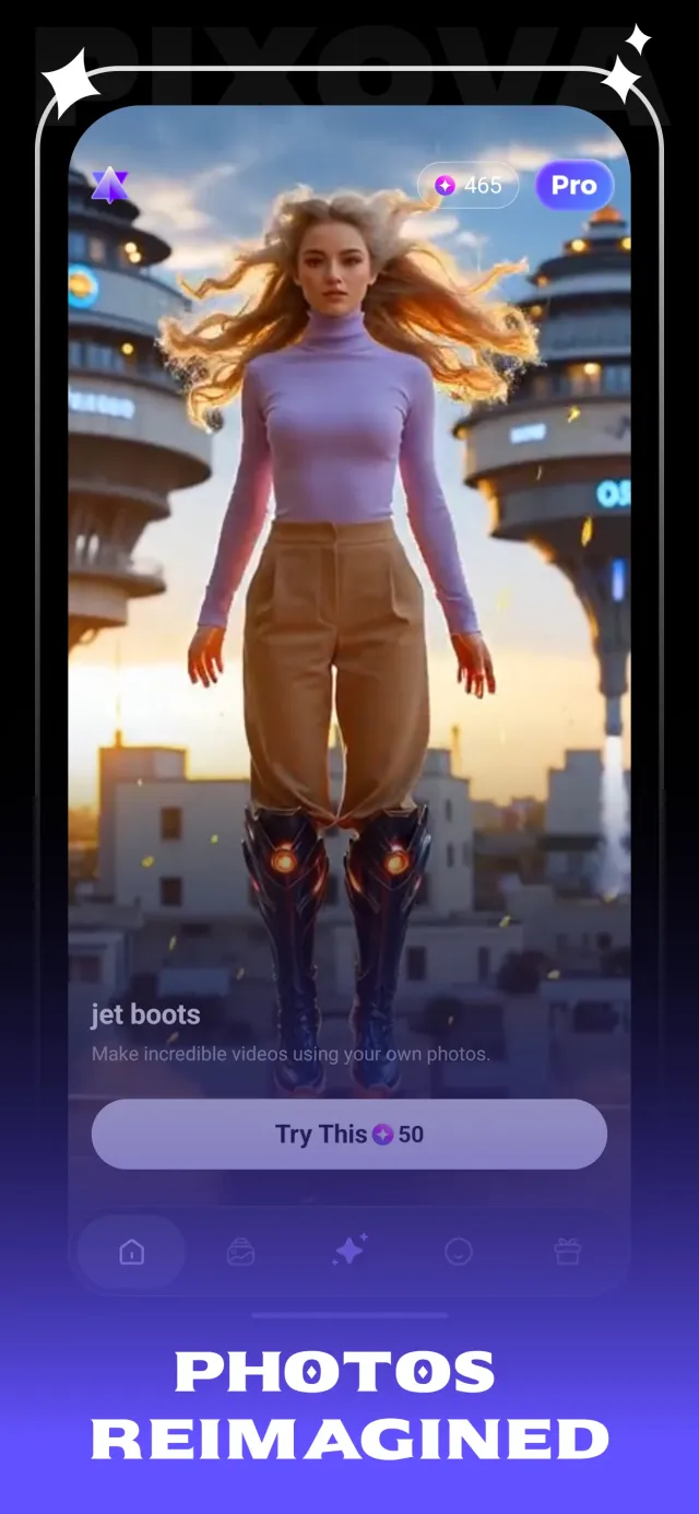 Pixova AI: Video Maker - Screen 1