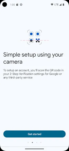 Google Authenticator - Screen 2