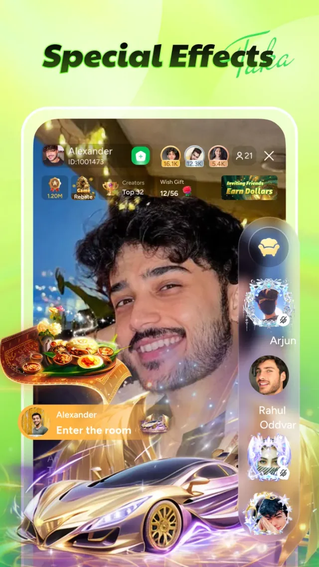 Taka - Chat, Live, Games room - Screen 6