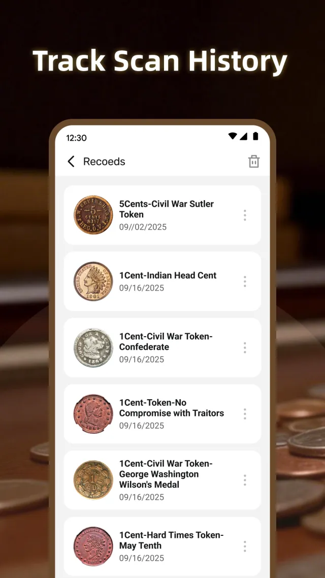 AI Coin Identifier: Value Scan - Screen 6