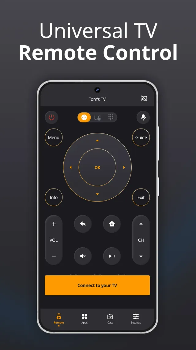 Universal TV Remote Control - Screen 2