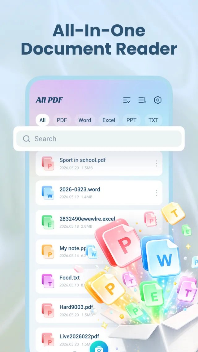 All PDF: Reader, Editor - Screen 2