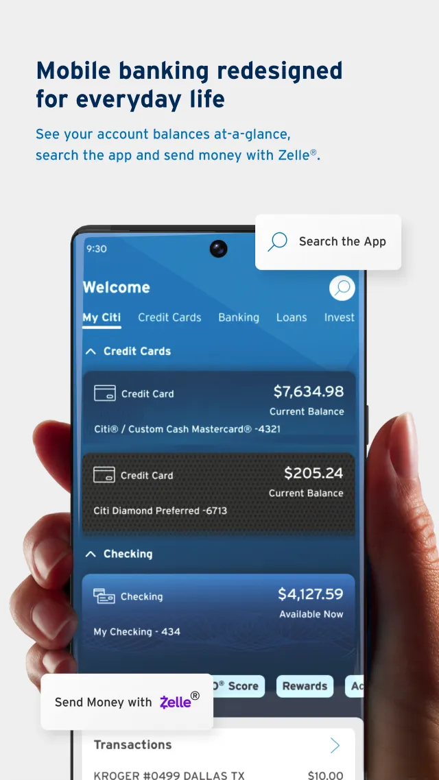 Citi Mobile® - Screen 1