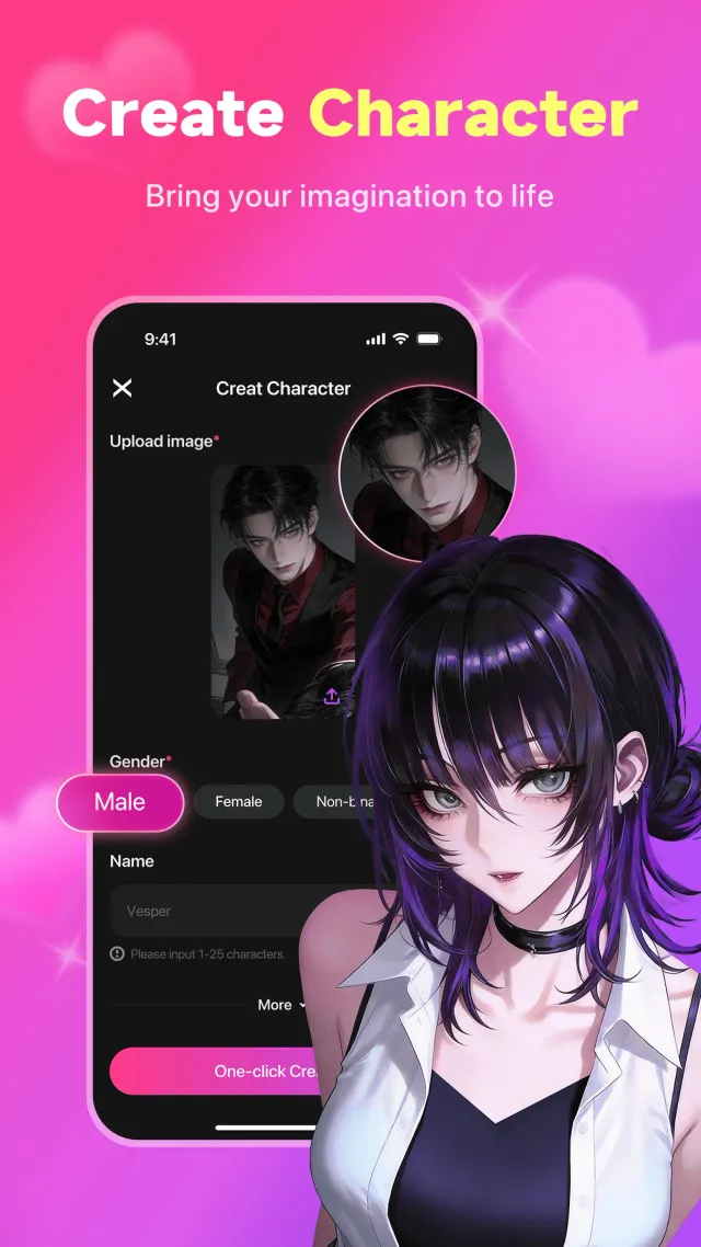 SoulTalk: Talk With AI Friends - Screen 4