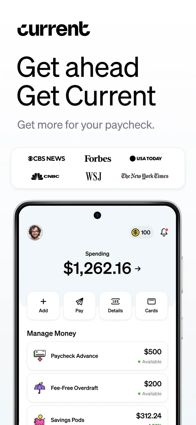 Current - Mobile Banking - Screen 1