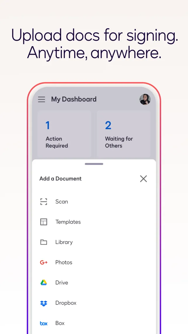 Docusign - Upload & Sign Docs - Screen 6