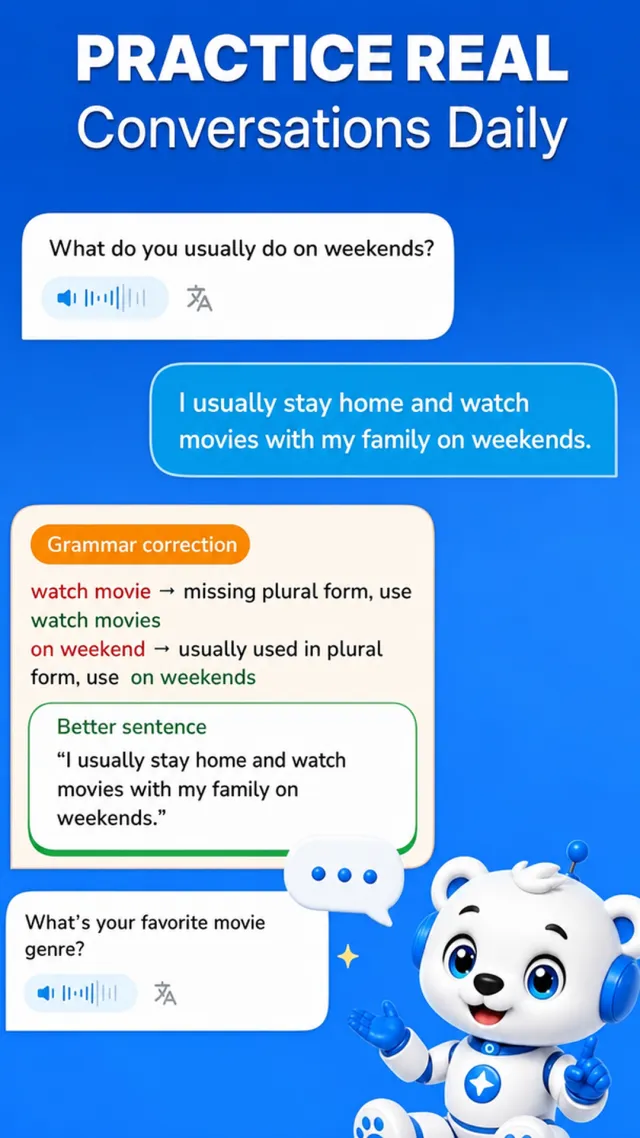 Lurnia: Learn Language with AI - Screen 3