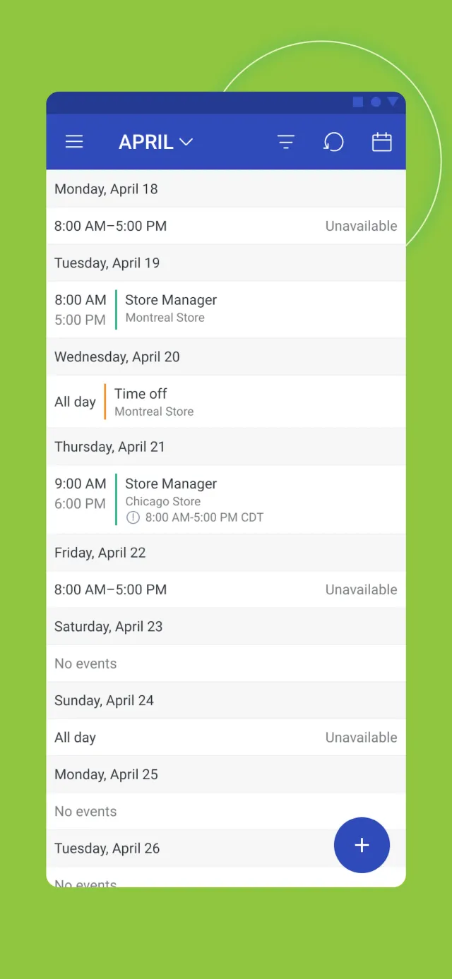 WorkJam - Screen 5