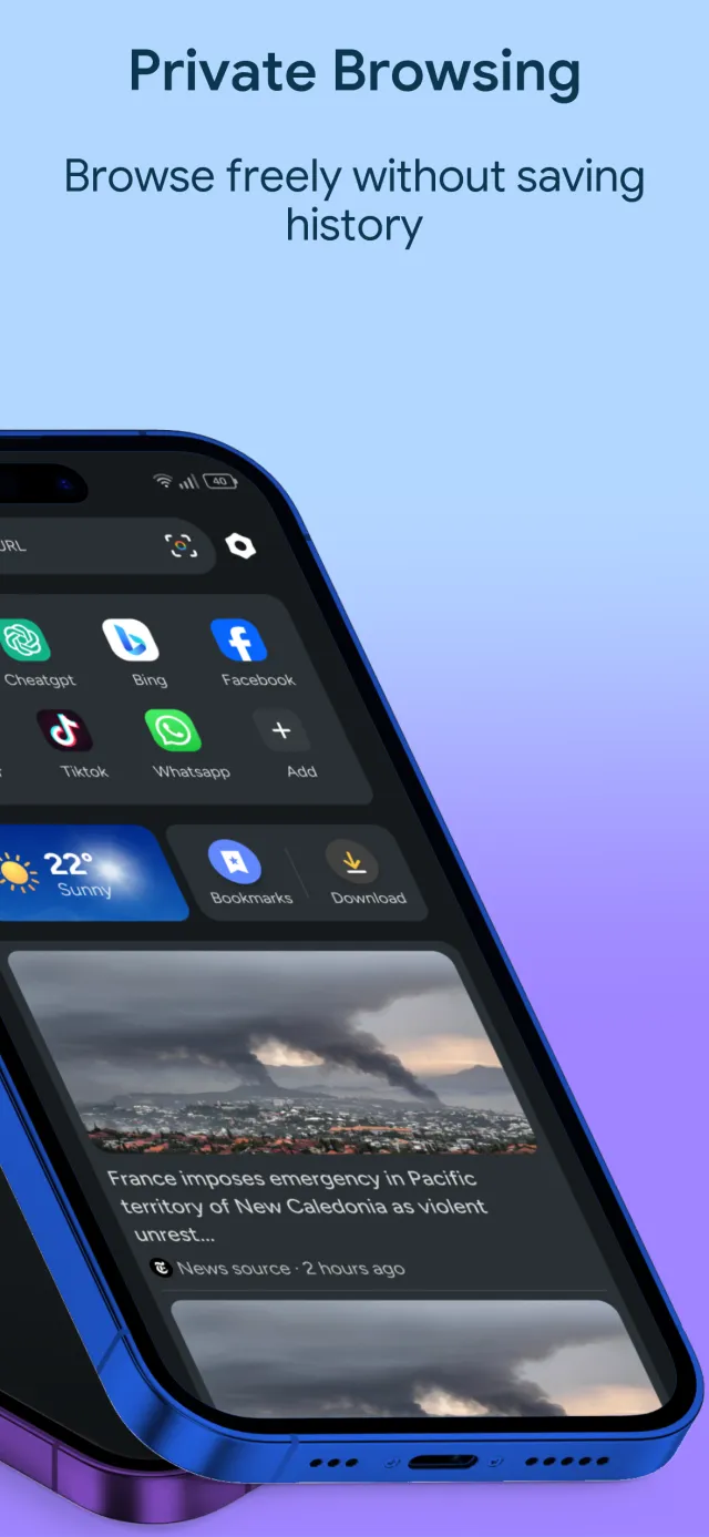AI Browser - Private & Smart - Screen 2