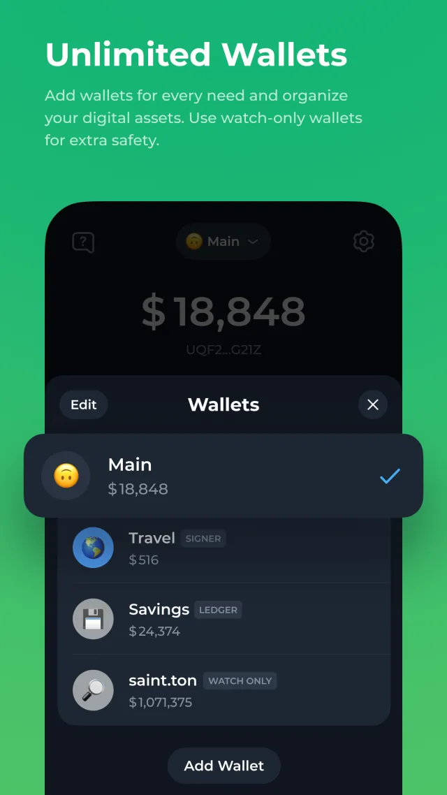 Tonkeeper - TON Wallet - Screen 3