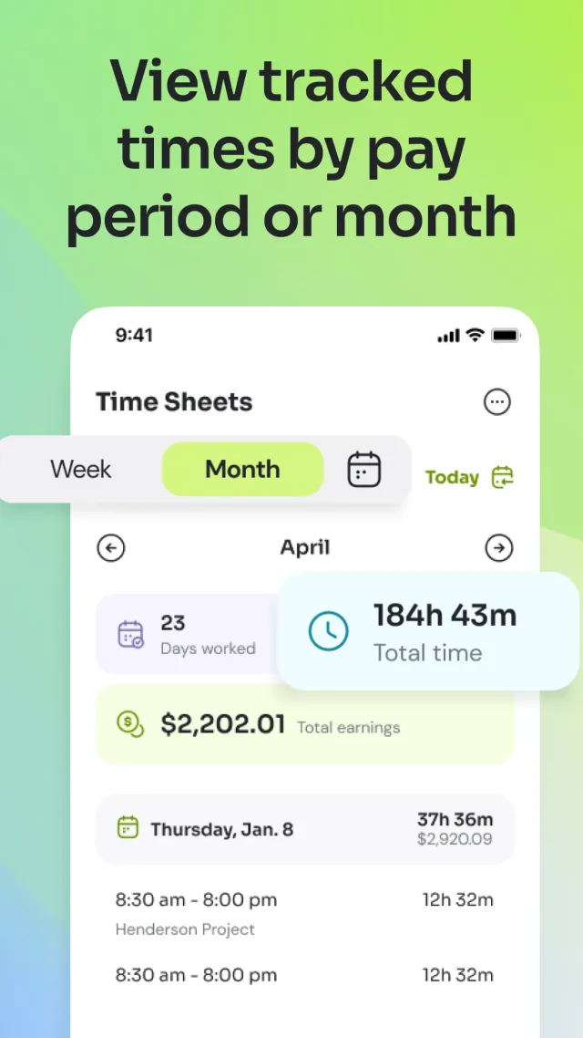 Time Clock: Easy Tracker - Screen 7