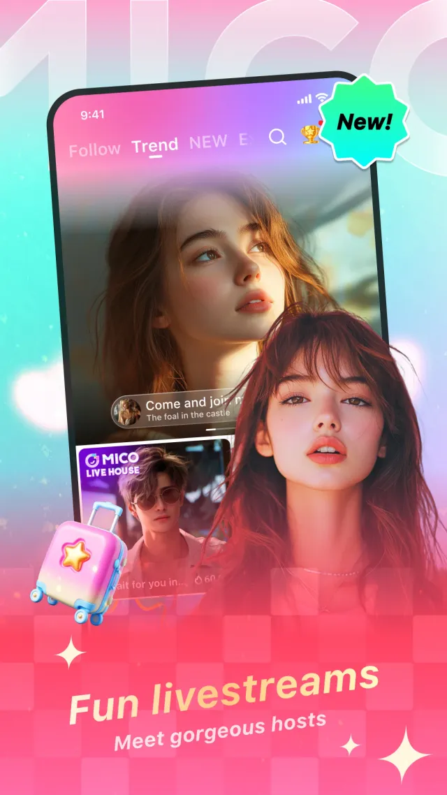 MICO: Go Live Streaming & Chat - Screen 1