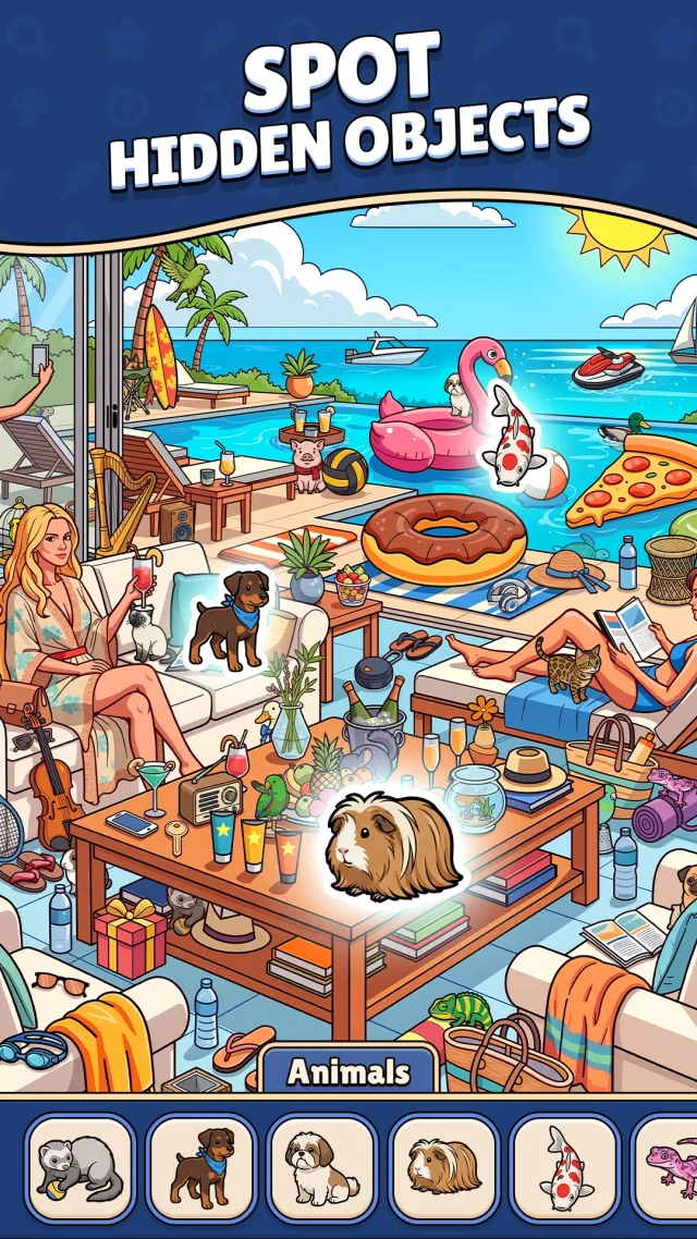 Find Em All! - Hidden Objects - Screen 1