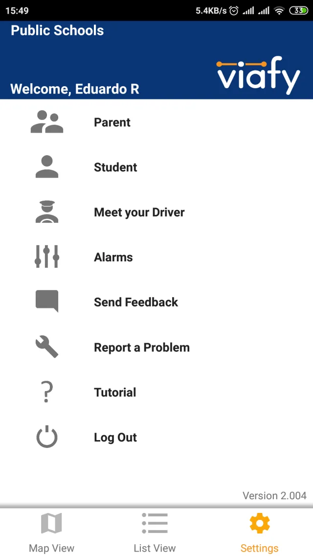Busology’s Viafy - Parent - Screen 4