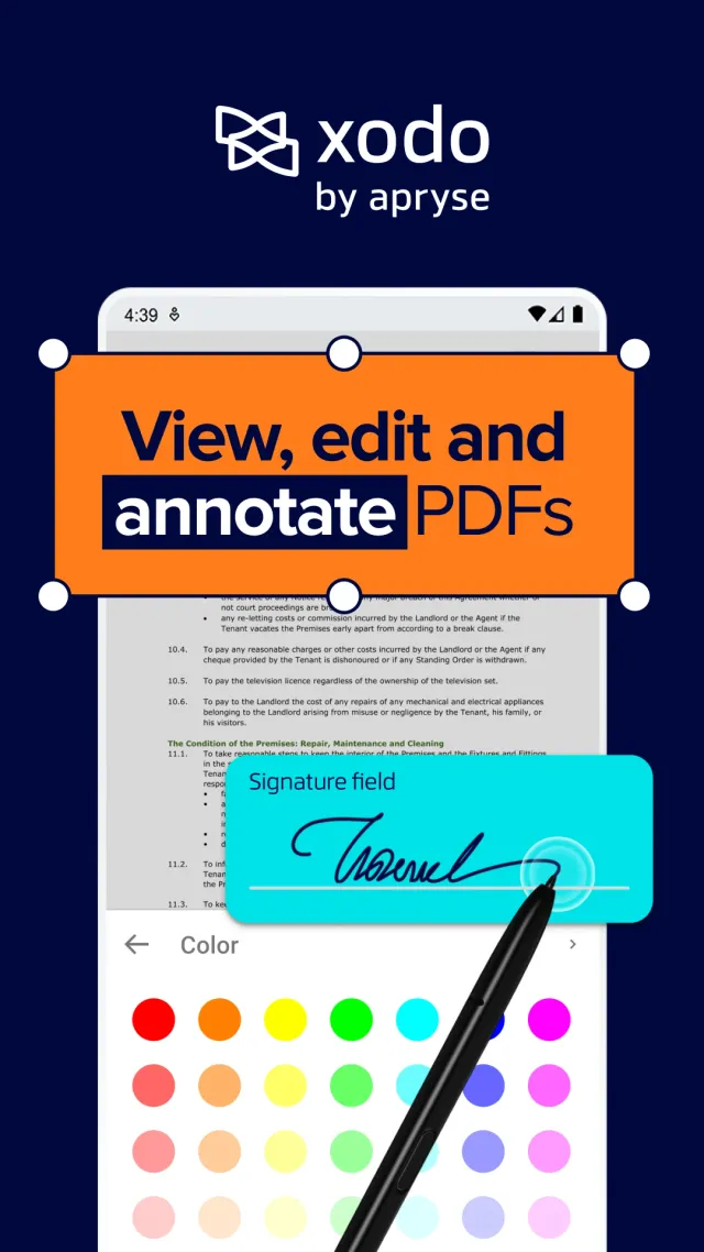 PDF Reader & Editor: Xodo - Screen 1