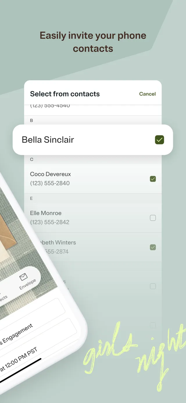 Evite: Email & SMS Invitations - Screen 4