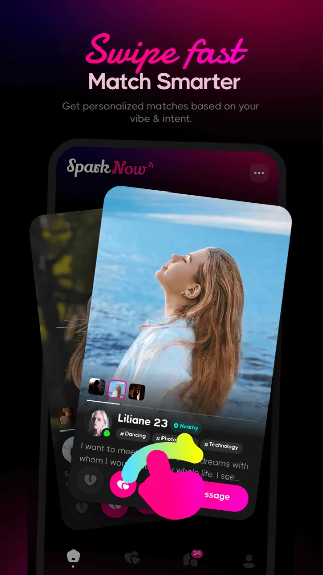 SparkNow - Screen 2