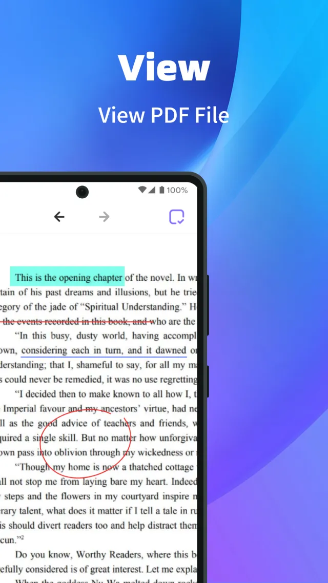 PDF Reader Zone - Screen 3