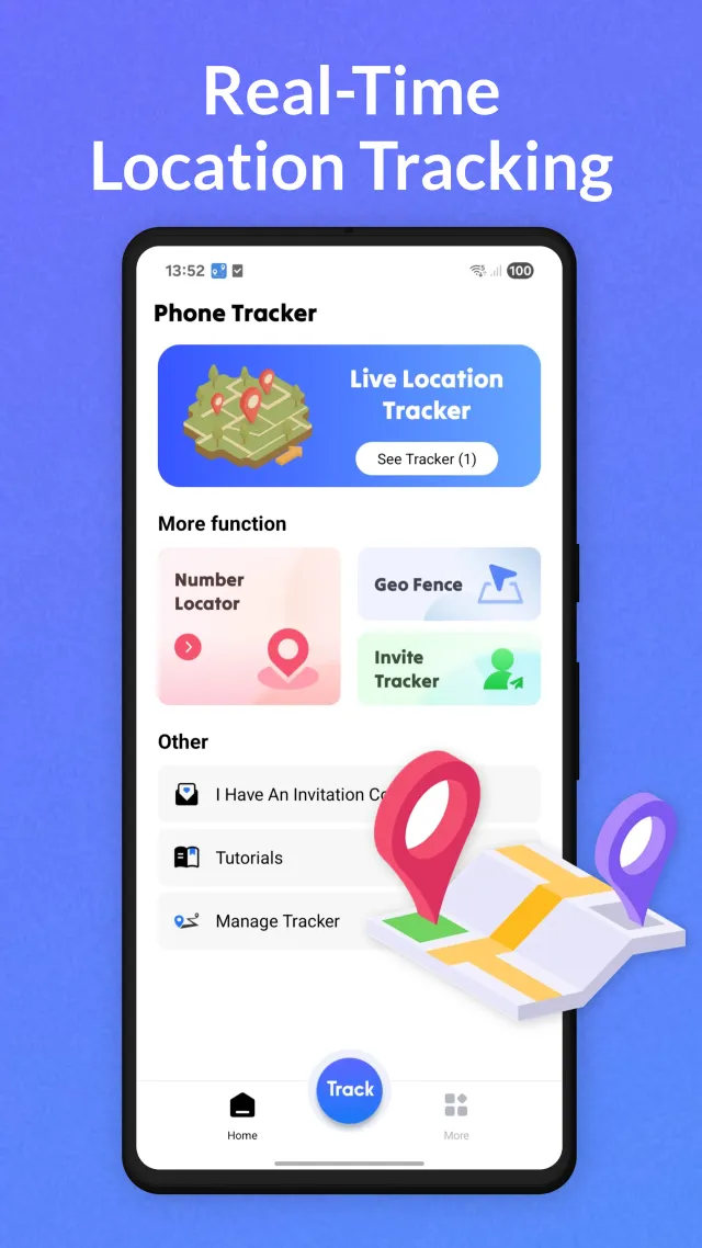 PureLink：Phone＆Location Track - Screen 1