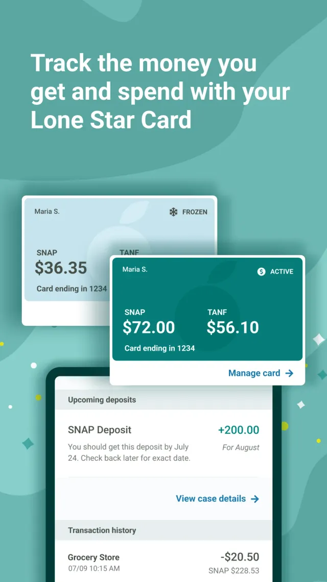 Your Texas Benefits - Screen 3