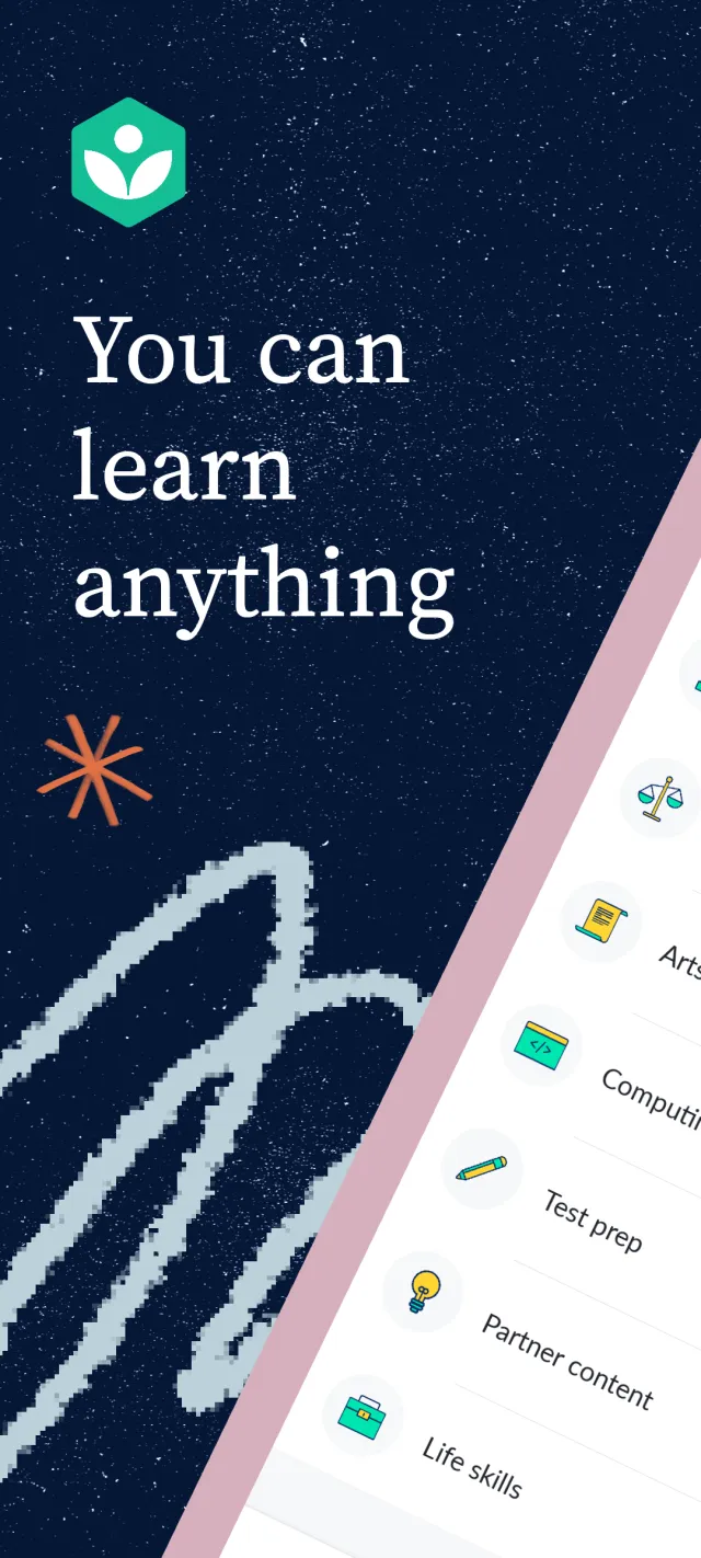 Khan Academy - Screen 1