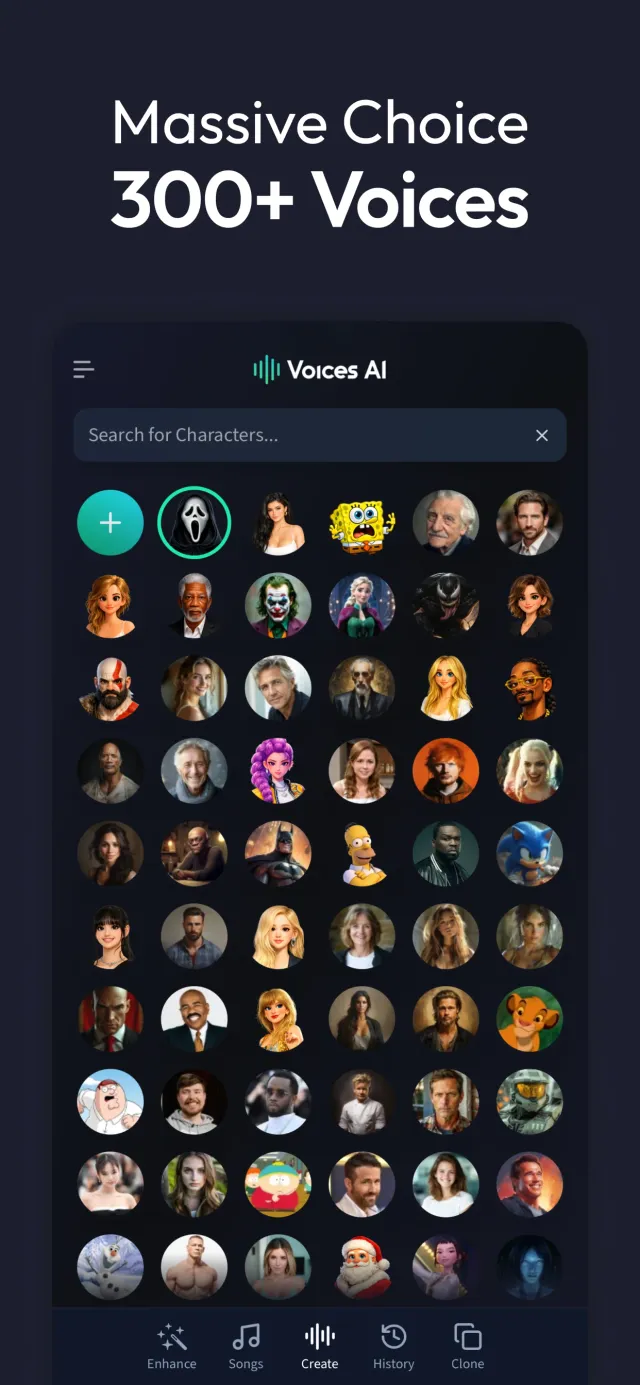 Voices AI: Voice Changer - Screen 3