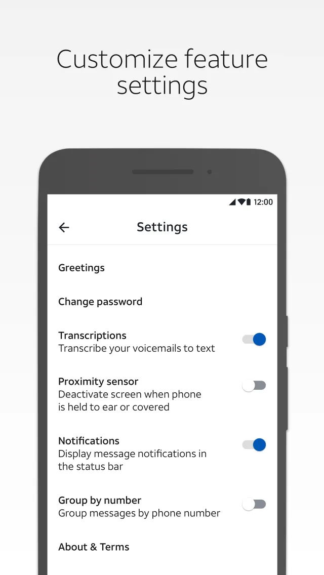 AT&T Visual Voicemail - Screen 5