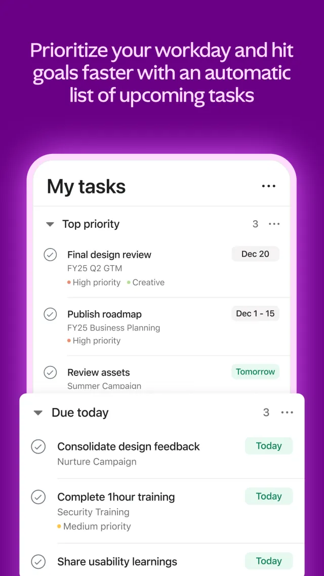 Asana: Work Management - Screen 4
