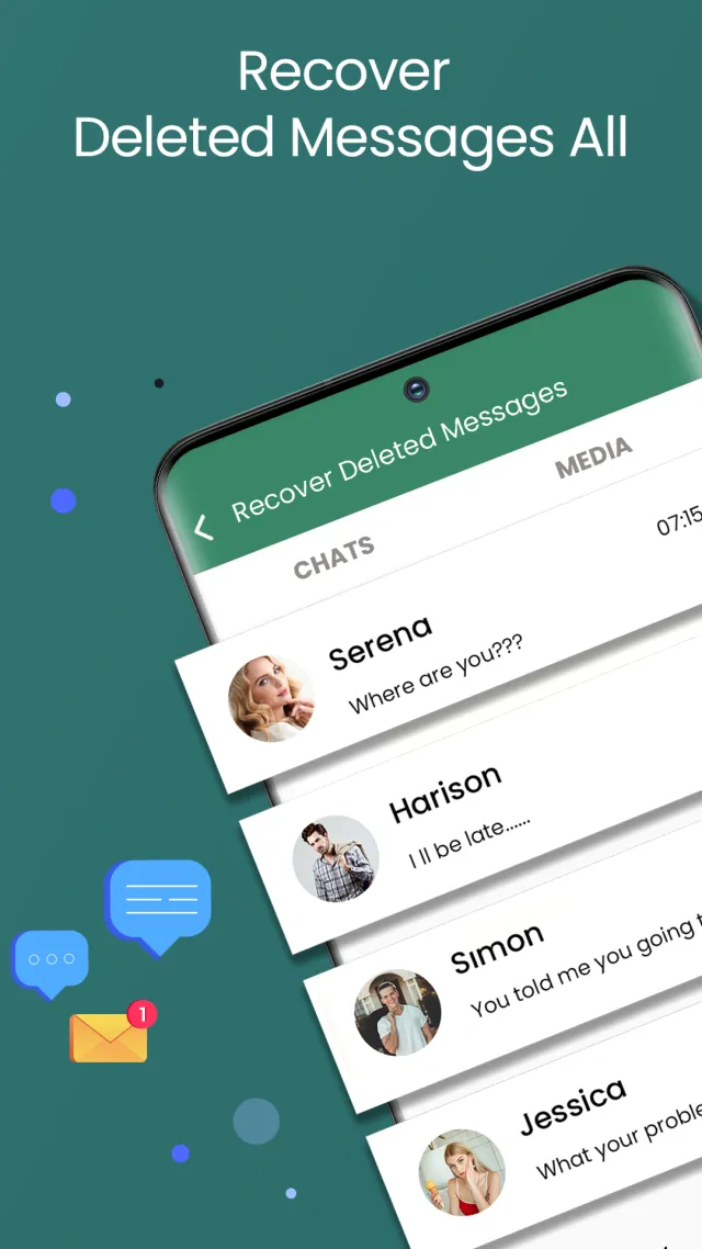 Recover Deleted Messages All - Screen 1