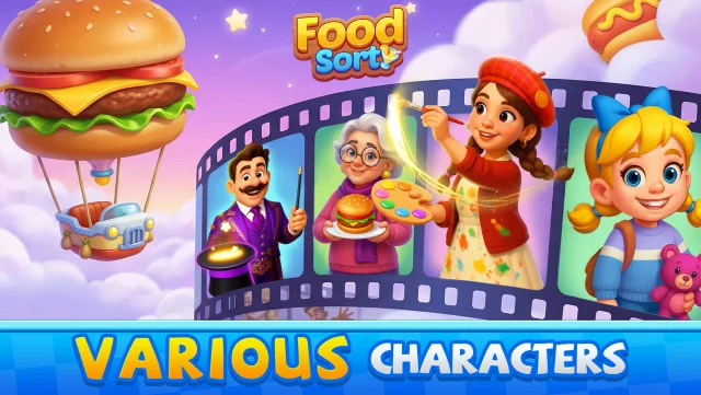 Food Sort: Puzzle Game - Screen 2
