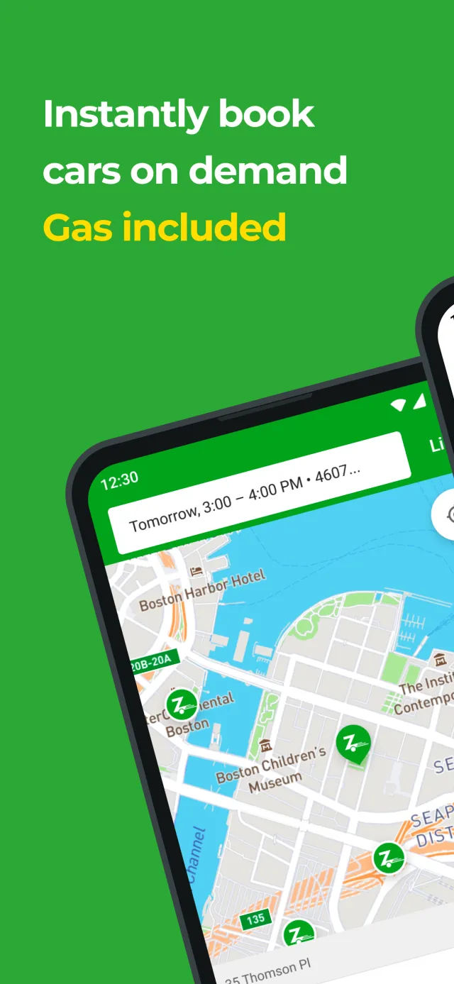 Zipcar - Screen 1