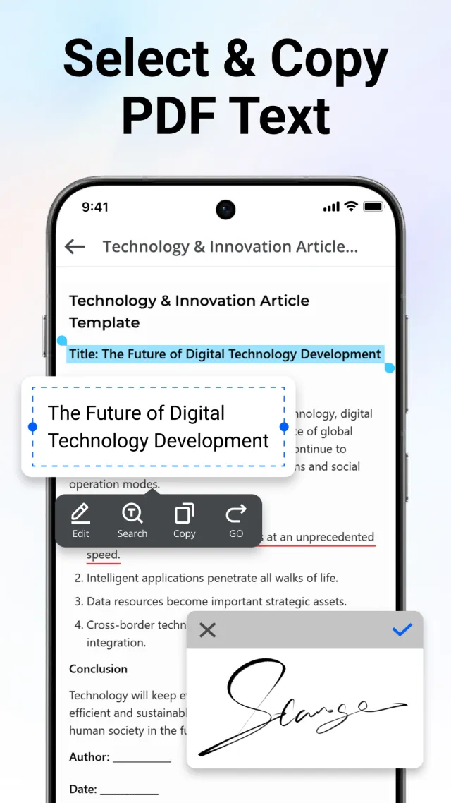 PDF Reader - PDF Editor - Screen 6