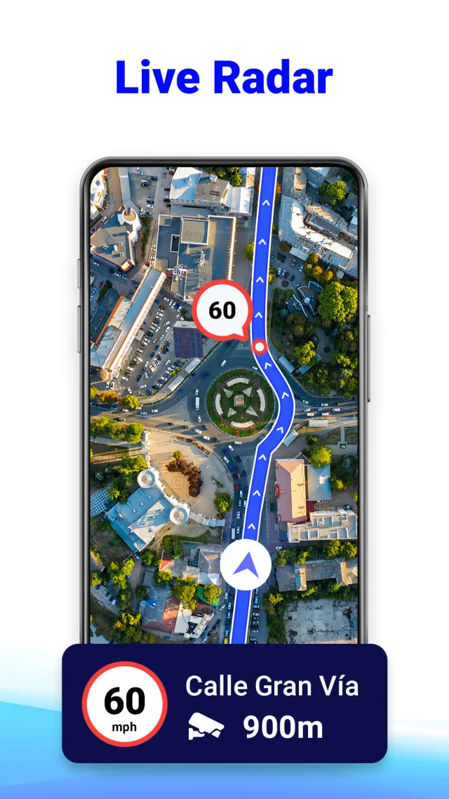 GPS Route Planner: Radar Map - Screen 3