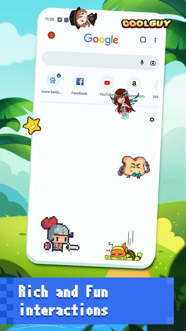 Anime Shimeji Screen Pets - Screen 5