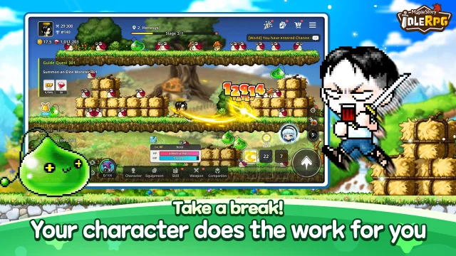 MapleStory : Idle RPG - Screen 1