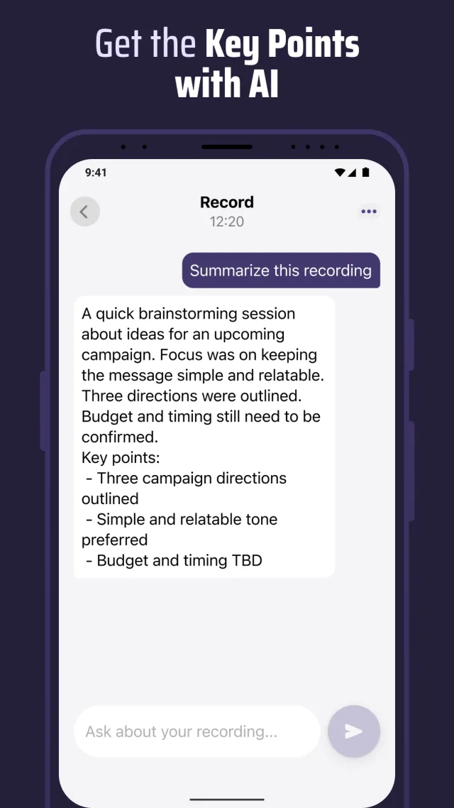 Voice & Transcribe - QuickVox - Screen 7
