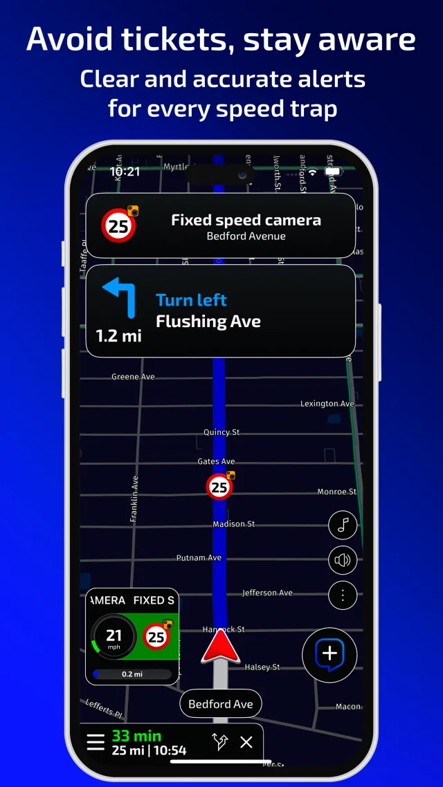 Radarbot: Radar Detector, GPS - Screen 3
