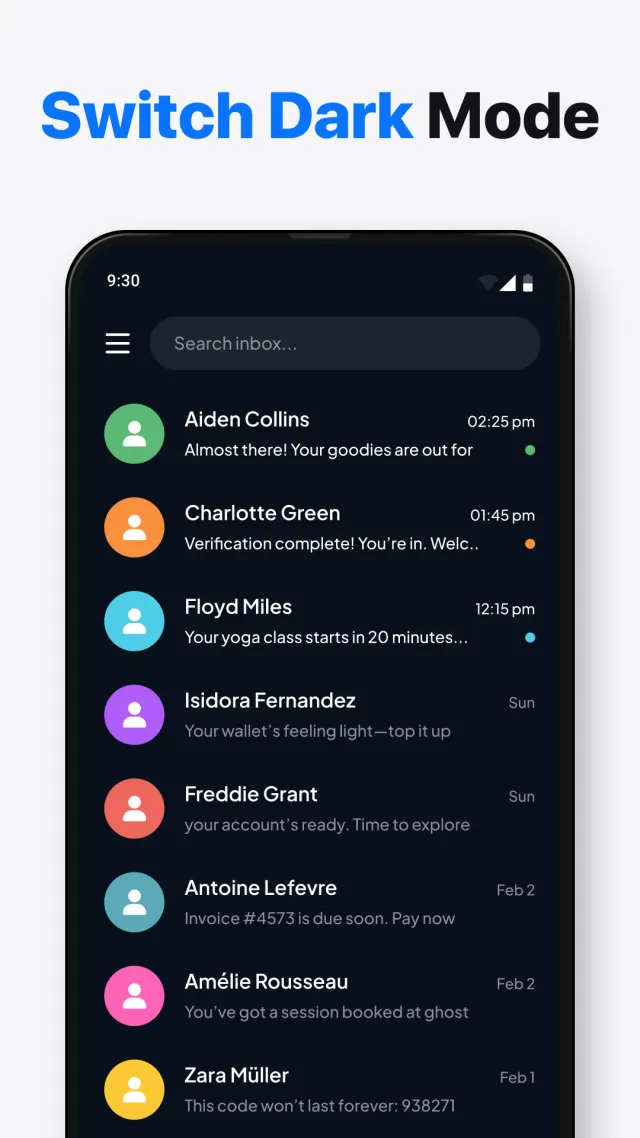 Messages - SMS Text Message - Screen 7