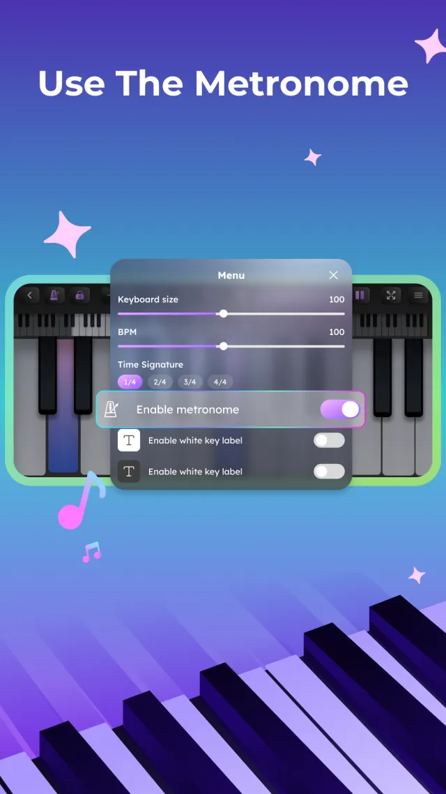 Piano Keyboard - Learn & Game - Screen 4