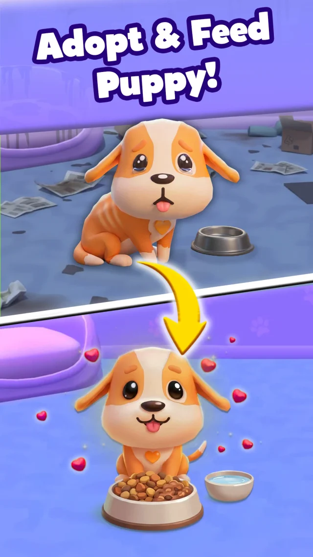 Dog Escape: Cute Pet Care Life - Screen 2