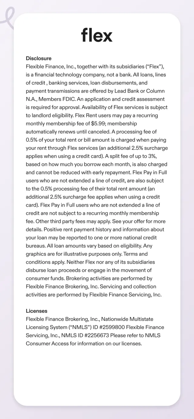 Flex - Rent On Your Schedule - Screen 7