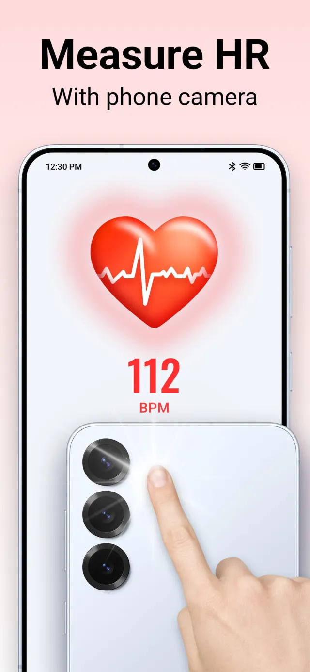 My Health: BP & HR Log - Screen 1