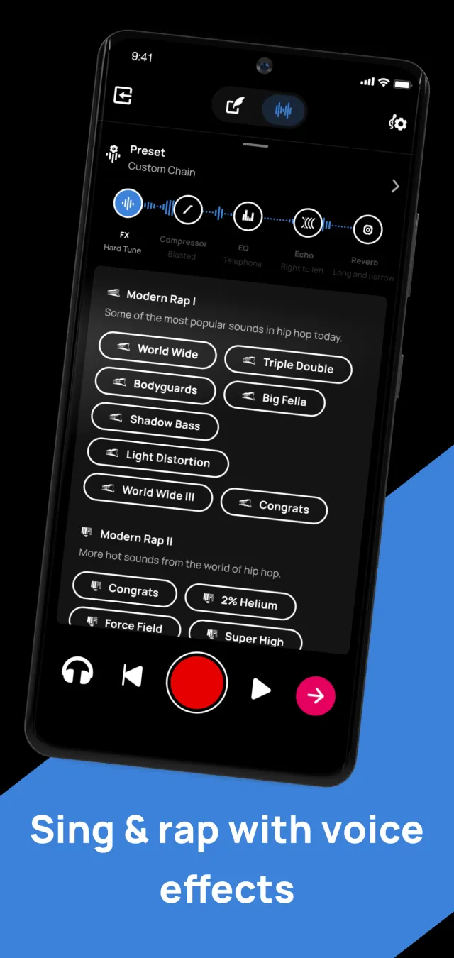 Voloco: Auto Vocal Tune Studio - Screen 3