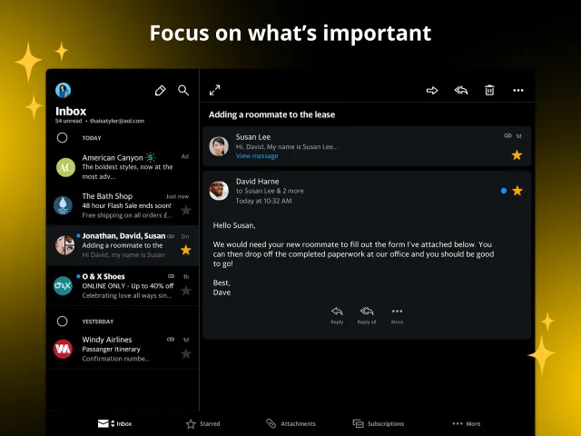 AOL: Email News Weather - Screen 8