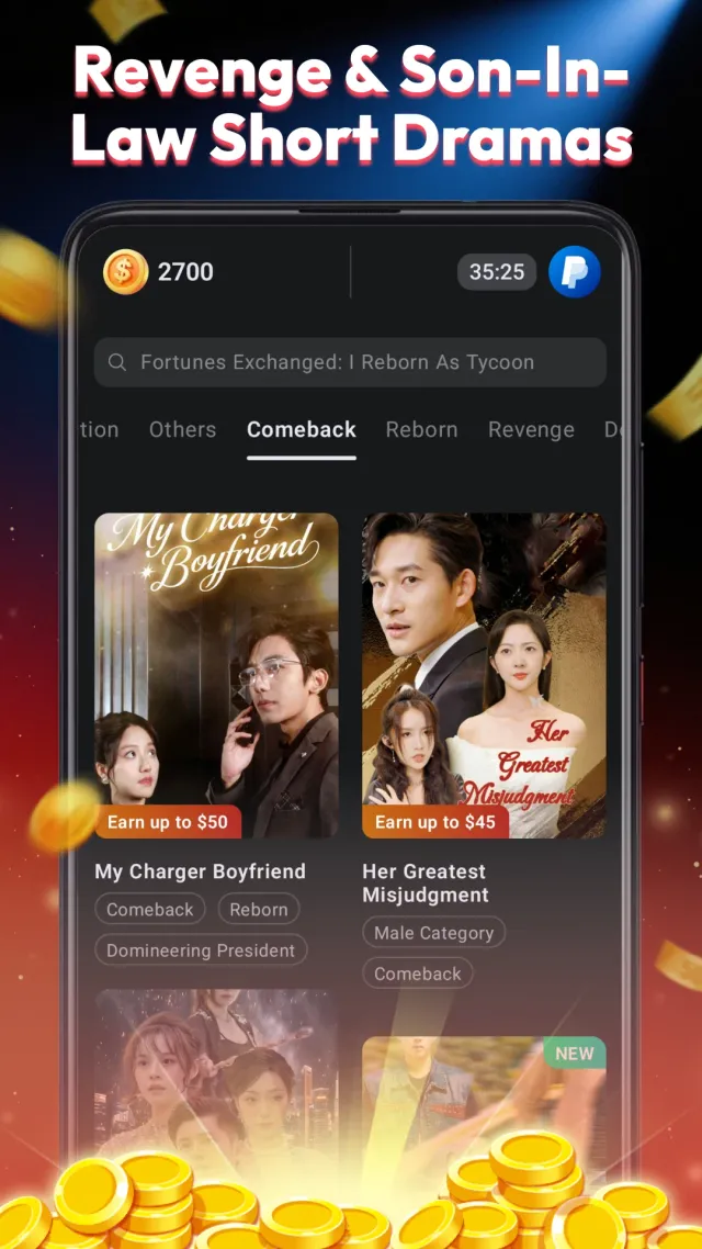 Lucky Drama - Shorts & Rewards - Screen 4