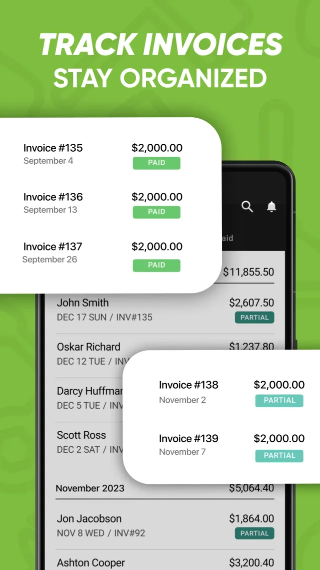 Joist Invoice & Estimate App - Screen 7