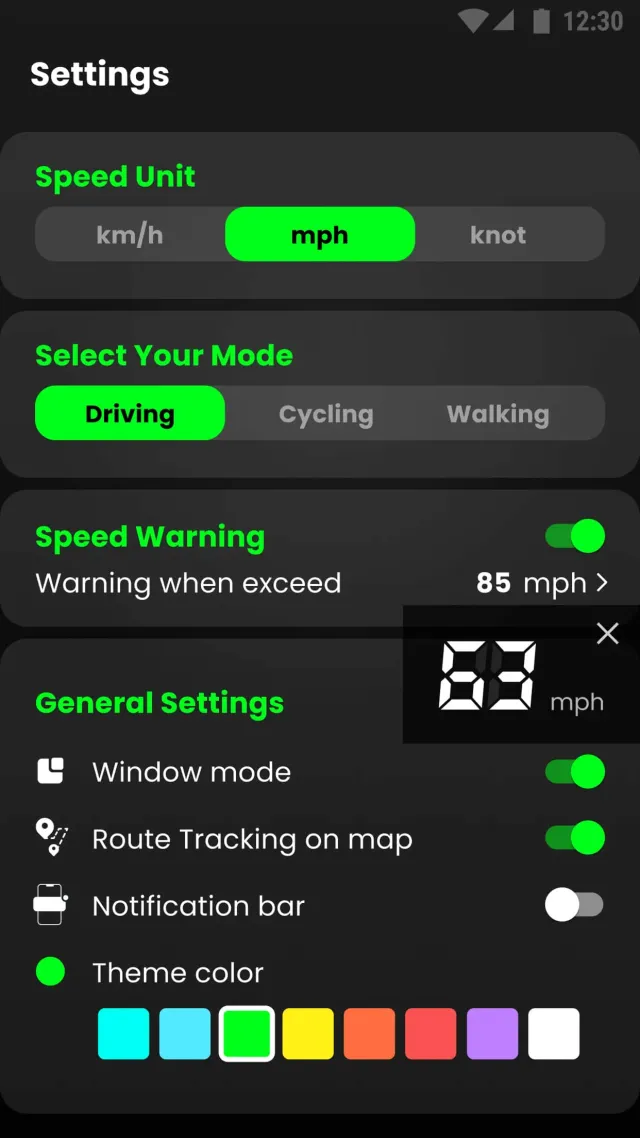 Speedometer: GPS Speedometer - Screen 5