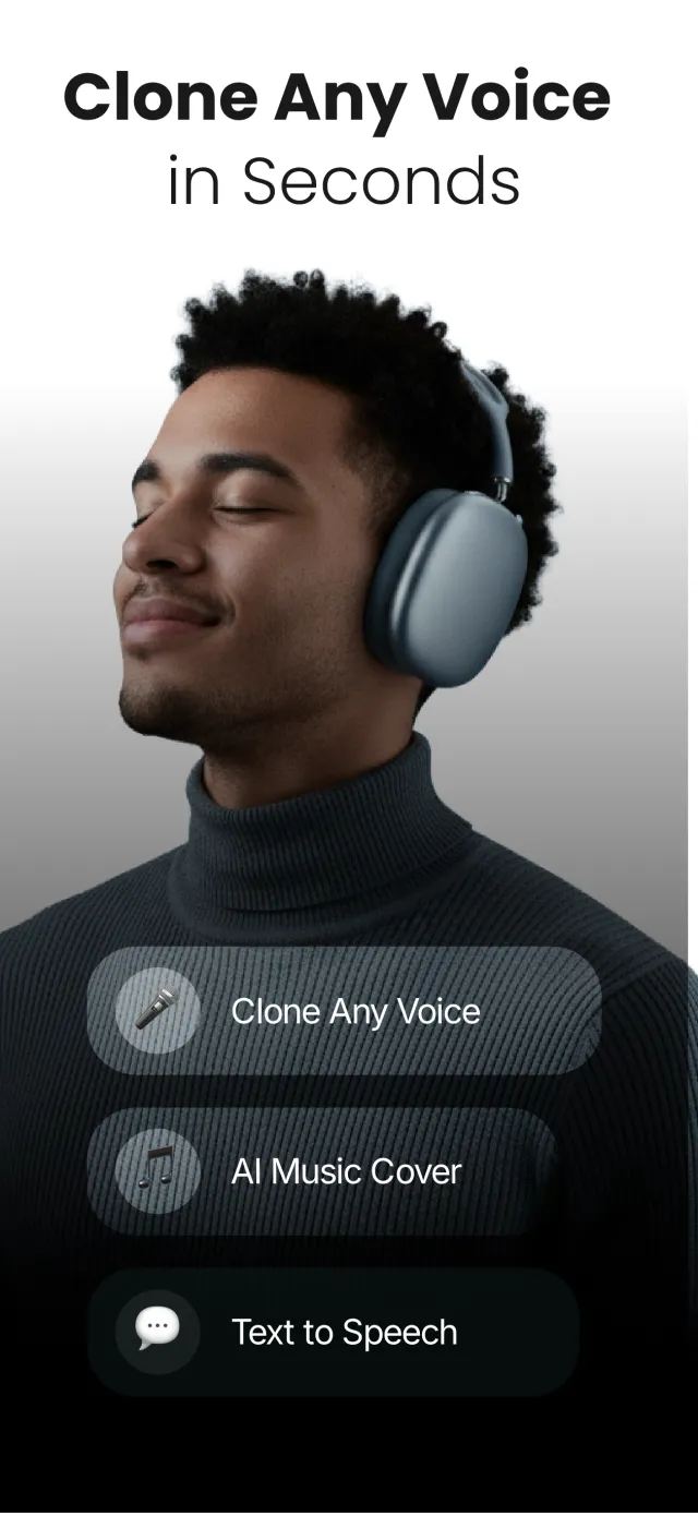 VoClone: AI Voice Changer - Screen 1