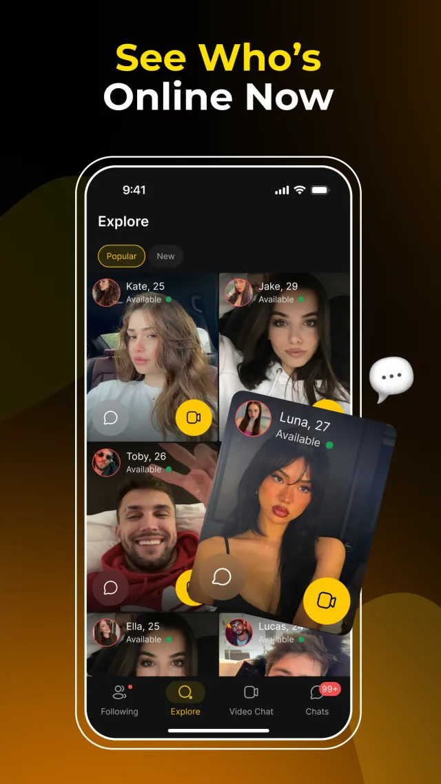 Lola: Live Video Chat App - Screen 2