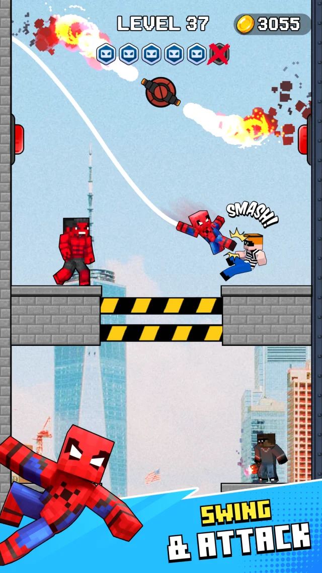 Mr Spider Hero Shooting Puzzle - Screen 3